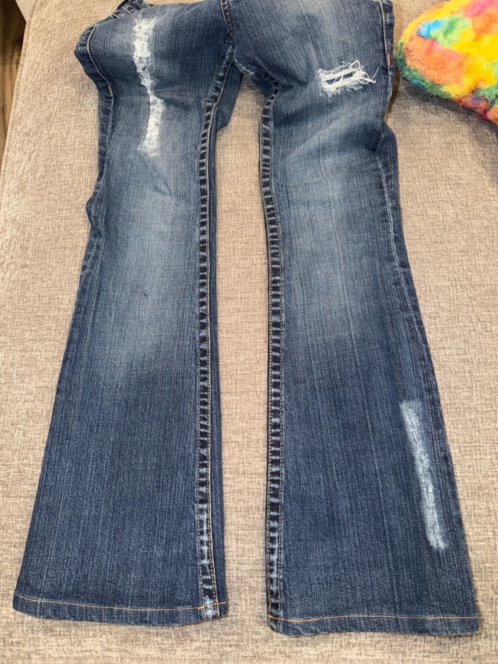 Bebe Rhinestone Jeans - Picture 8 of 9